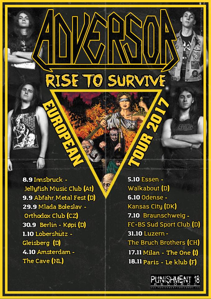 Rise to Survive tour 2017
