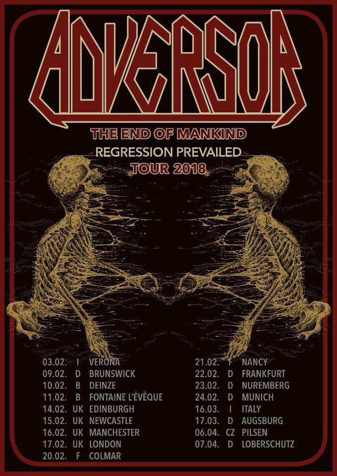 The end of Mankind tour 2018